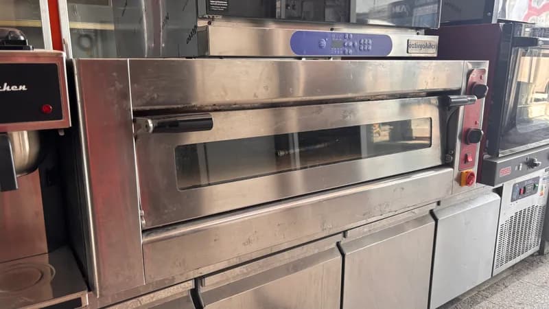 92*92 TAŞ TABANLI TEK KATLI PİZZA - PİDE FIRINI 380V EMPERO