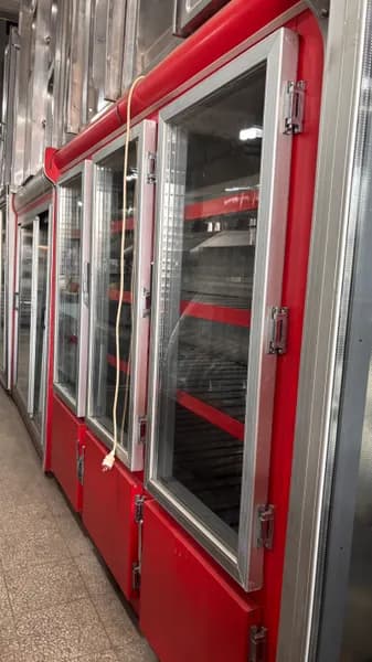 230 CM ÇATMA KAPAKLI SOĞUTMALI DEPOLU SÜTLÜK MARKET DOLABI