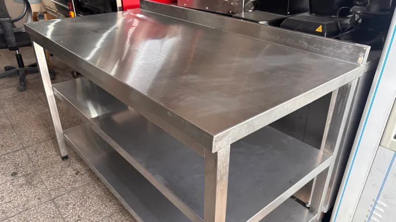 140 CM 304 KROM ARA RAFLI TEZGAH