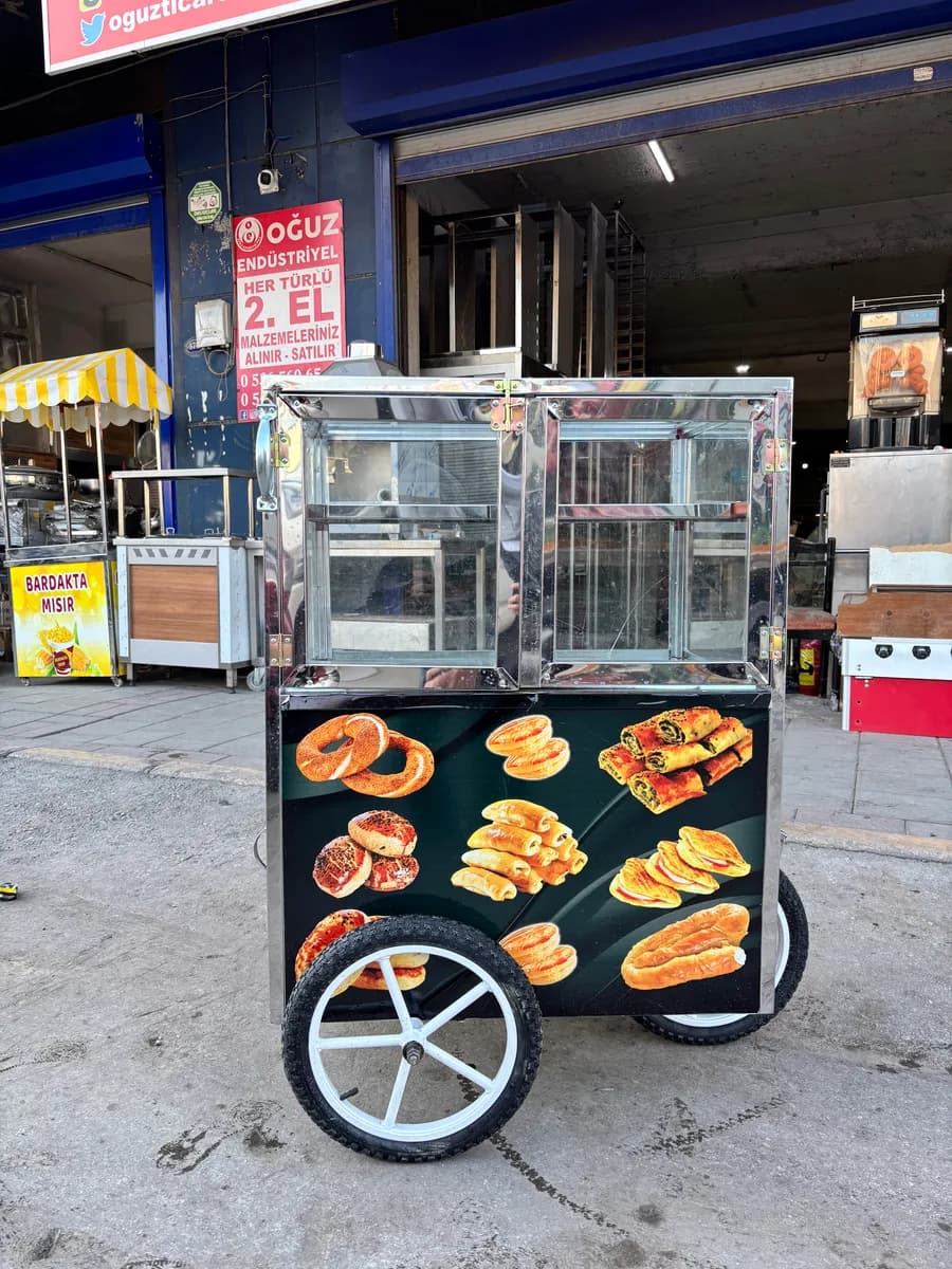 POĞAÇA BOYOZ BÖREK SEYYAR ARABASI