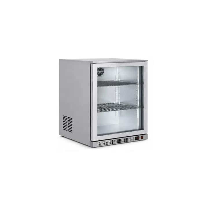 Senox Tek Kapılı Set Altı Şişe Soğutucu, Silver