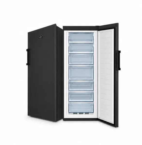 Senox 7301 NF Fanlı 7 Çekmeceli Derin Dondurucu, Siyah