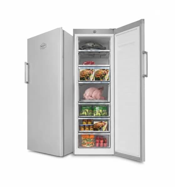 Senox 7300 Fanlı 7 Çekmeceli Derin Dondurucu, Silver