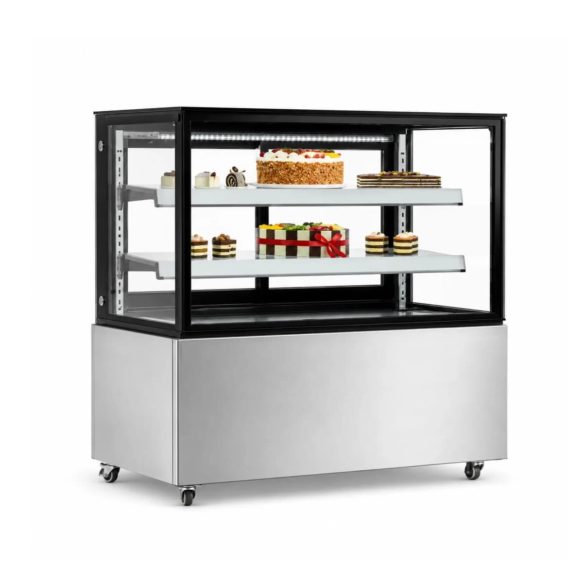Senox 2 Raflı Modüler Pasta Teşhir Dolabı