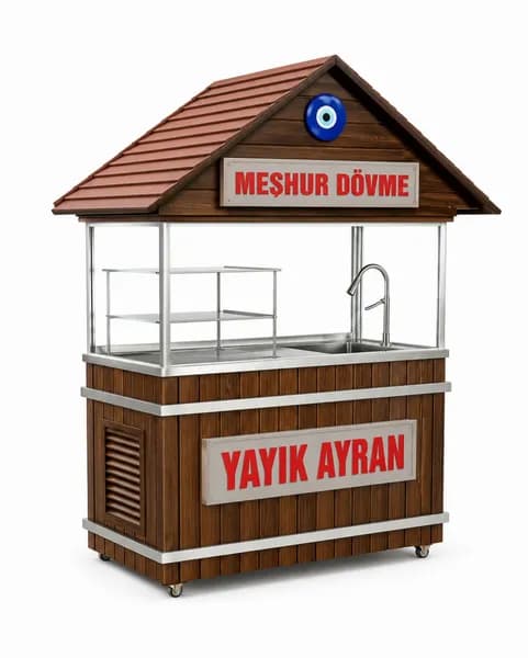 Senox Çatılı Köpüklü Ayran Makinesi