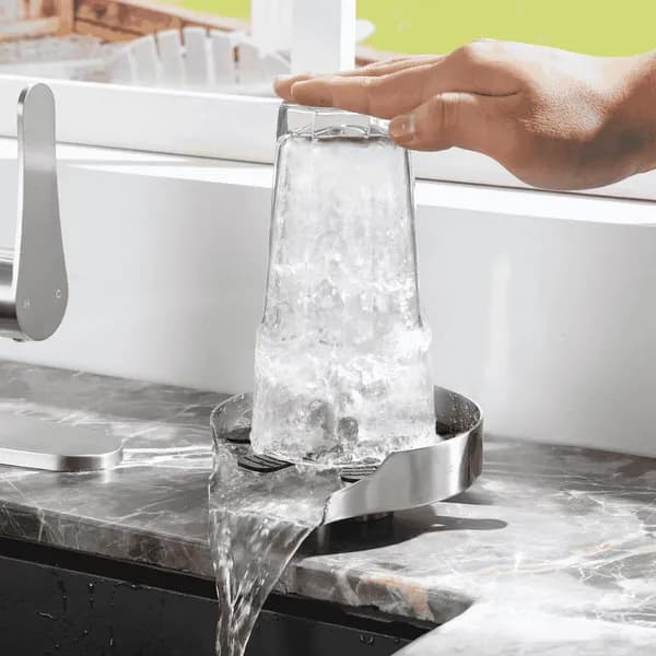 By Kitchen Glass Rinser Inox – Bardak Yıkama Aparatı