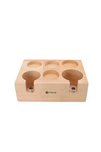 Vosco Macaron 3'lü Mod-6 Ahşap Tamper Set
