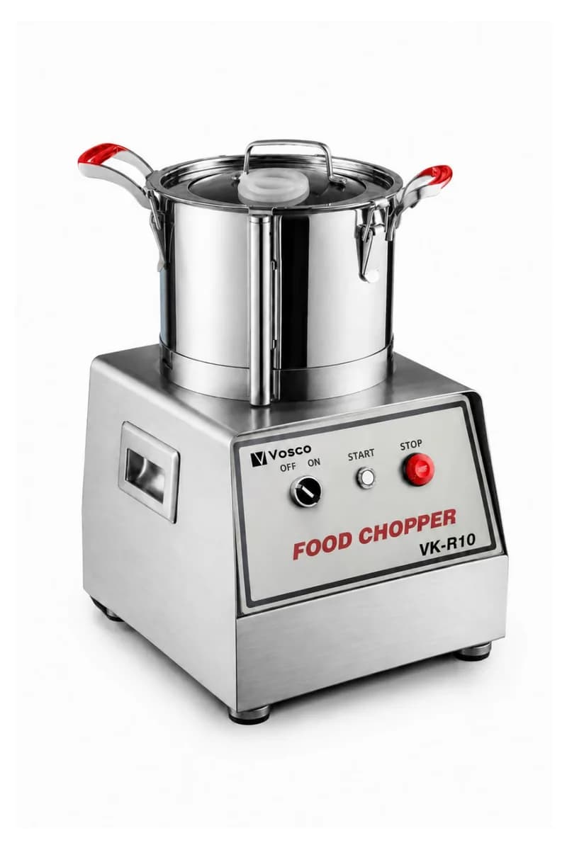 Vosco 10 Litre Profesyonel Kıyma ve Parçalama Makinesi - Paslanmaz Çelik Food Chopper