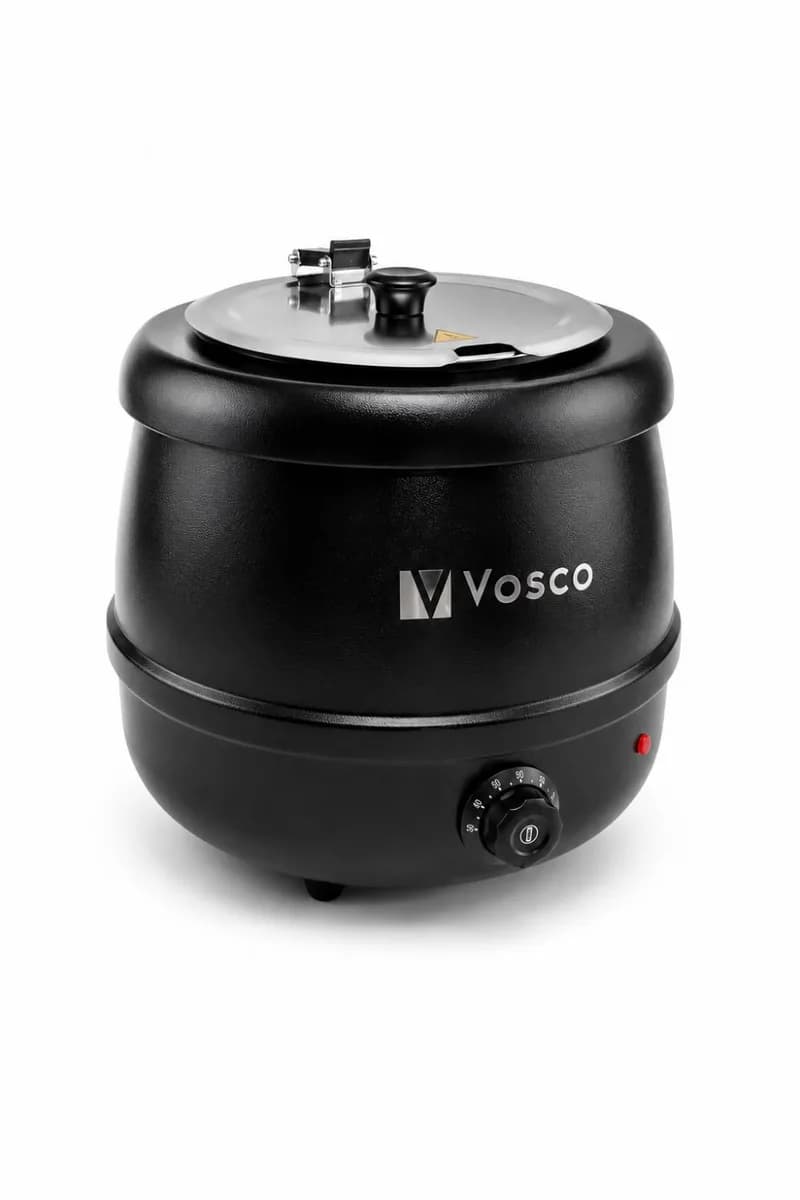Vosco 10 Litre Çorba Isıtıcı - Profesyonel Elektrikli Çorba Kazanı