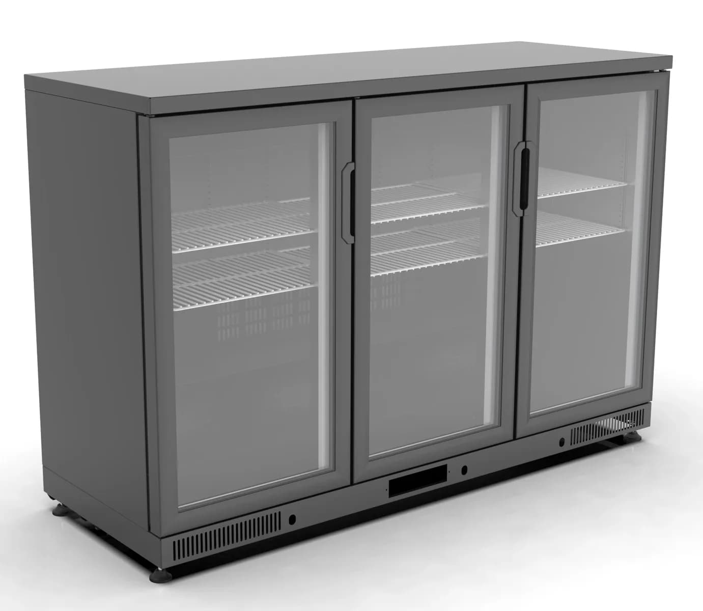 GDC-350-PT Üç Kapılı Boyalı Metal Şişe Soğutucu