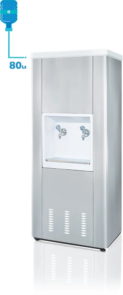 EMK 80P (Krom-PVC) Su Sebili 80 Lt