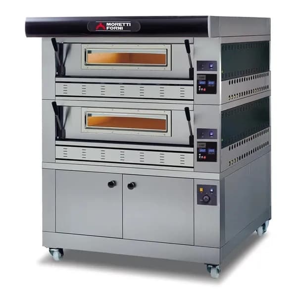 P110GC/B Elektronik Kontrollü Gazlı Pasta Börek/ Pizza Fırını - Tek Katlı