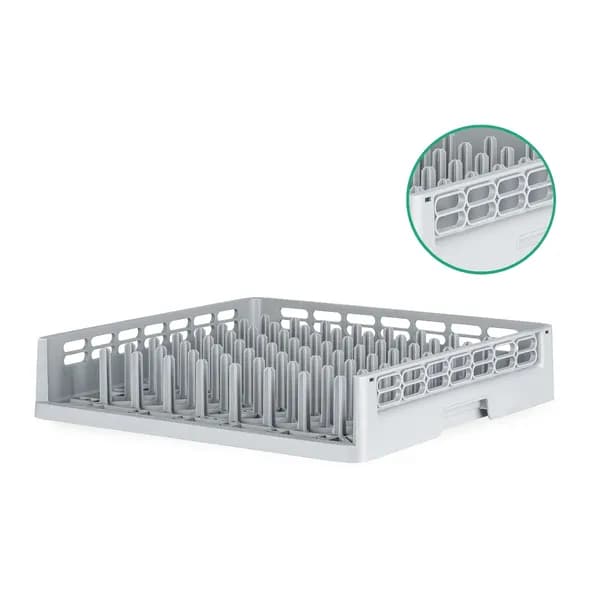 Bulaşık Makinesi Sepeti Tepsi Açık 50x50 Gri