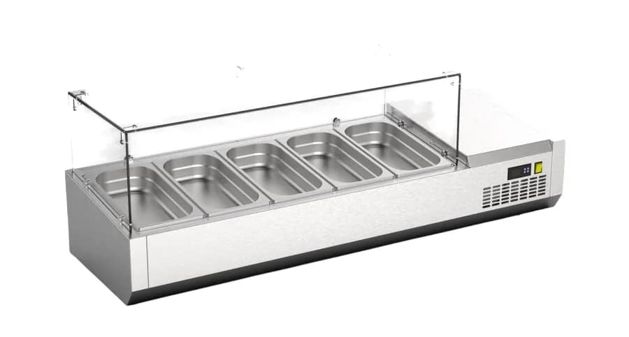 TTR-120 GC Teşhir ünitesi-camlı