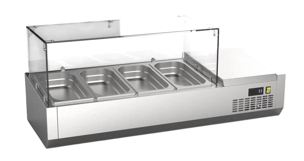 TTR-100 GC Teşhir ünitesi-camlı