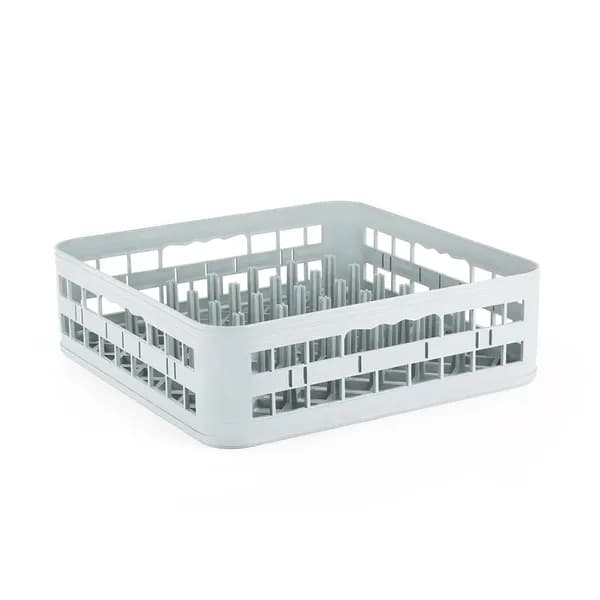 Bardak Yıkama Makinesi Tabak Sepeti 40x40 Gri