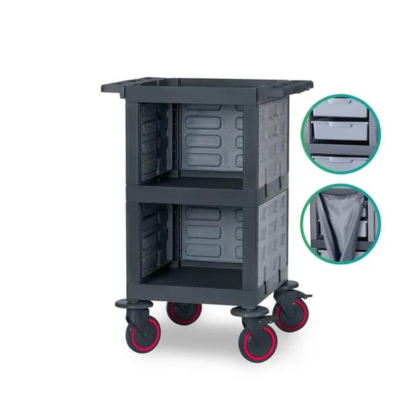 Pro Plus 201 Plastik Servis Arabası