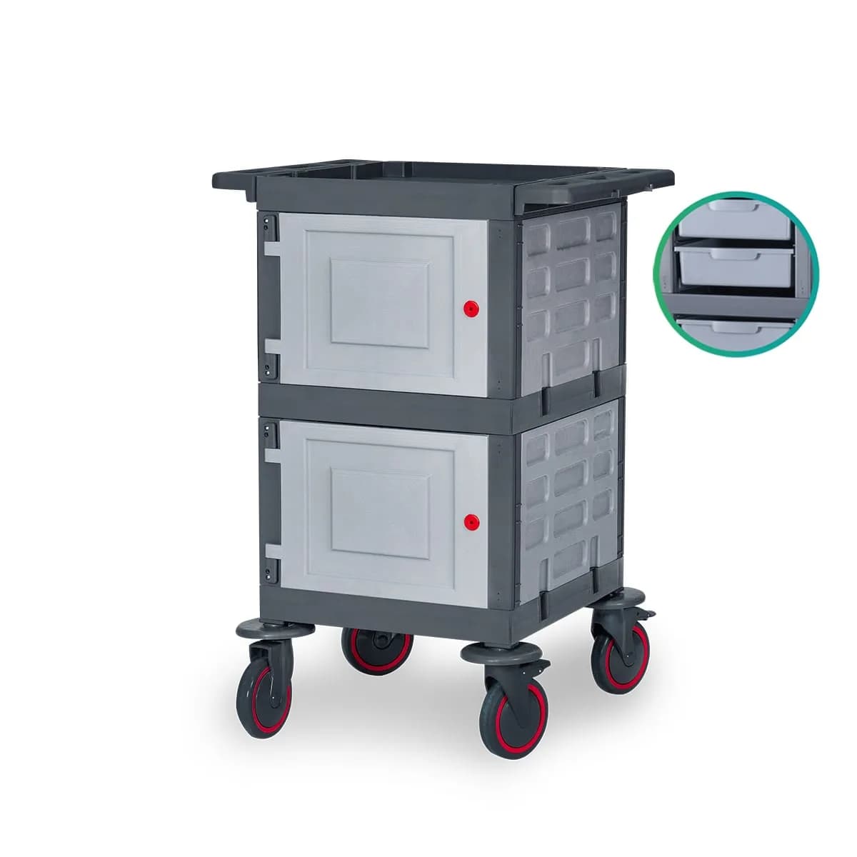 Pro Plus 202 Plastik Servis Arabası