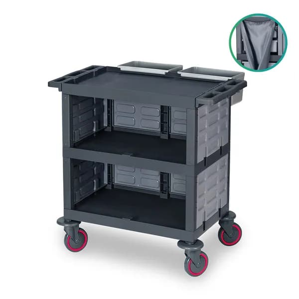 Pro Plus 242 Plastik Servis Arabası