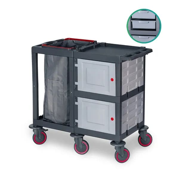 Pro Plus 262 Plastik Servis Arabası