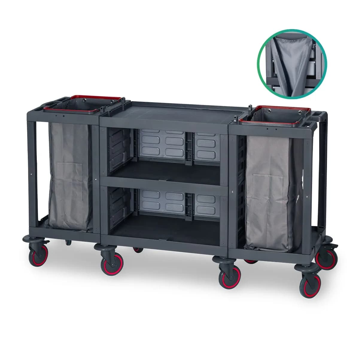 Pro Plus 401 Plastik Servis Arabası