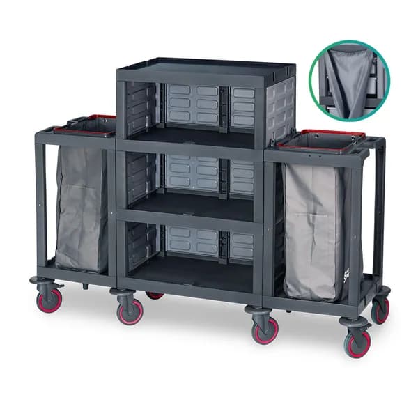 Pro Plus 411 Plastik Servis Arabası