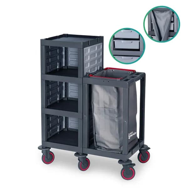 Pro Plus 421 Plastik Servis Arabası