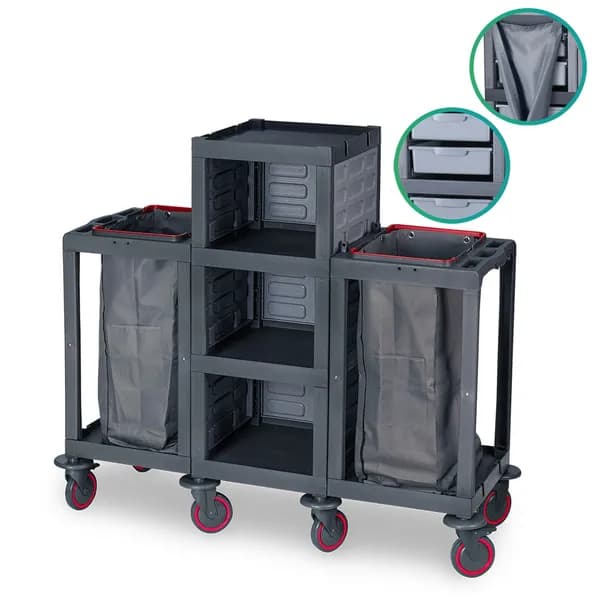 Pro Plus 425 Plastik Servis Arabası