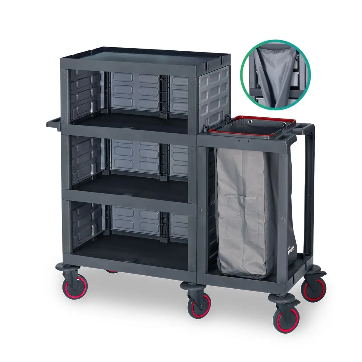 Pro Plus 405 Plastik Servis Arabası