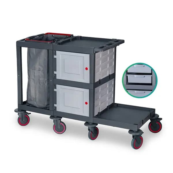 Pro Plus 614 Plastik Servis Arabası