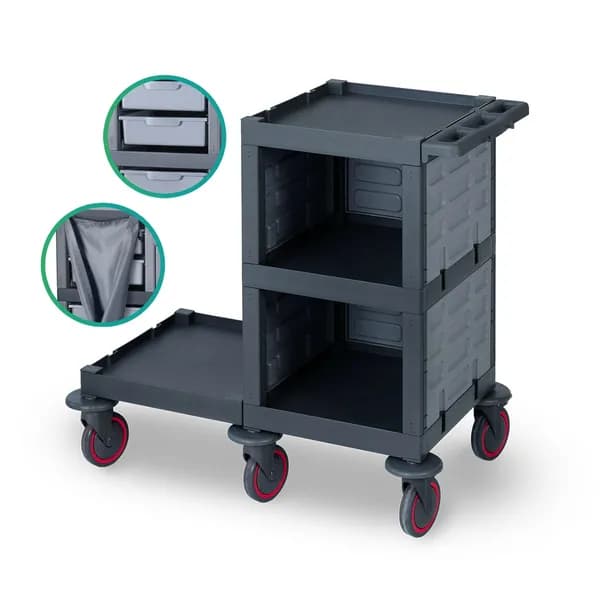 Pro Plus 622 Plastik Servis Arabası