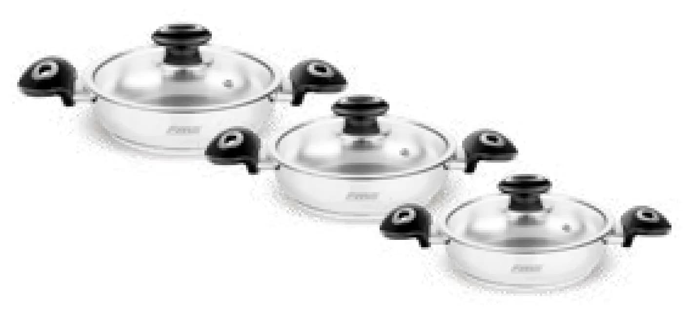Büyük Siyah 6 Parça Omlet Set