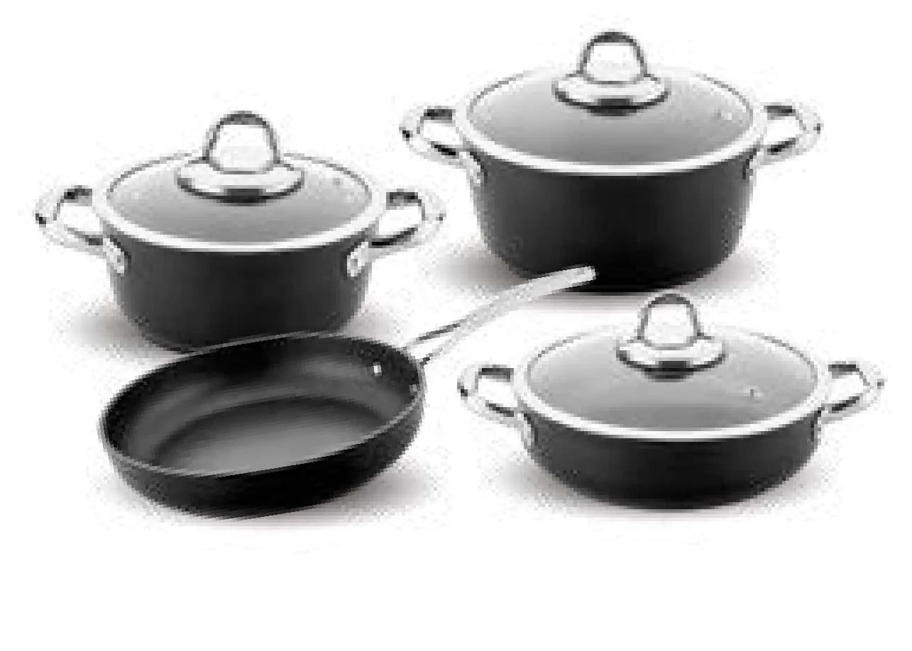 Karam 7 Parça Titanyum Granit Set