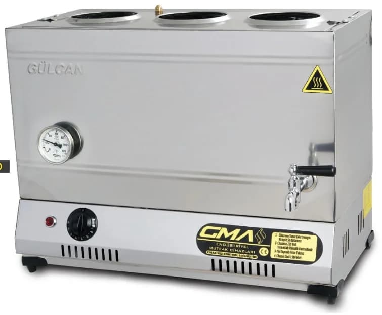 Elektrikli Çay Ocağı 55'lik Üç Demlik