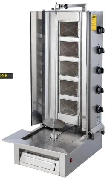 Alttan Motorlu Döner Ocağı 5 Radyanlı Gazlı