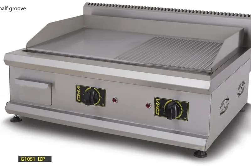 12 mm 50 cm Profesyonel Izgara Elektrikli
