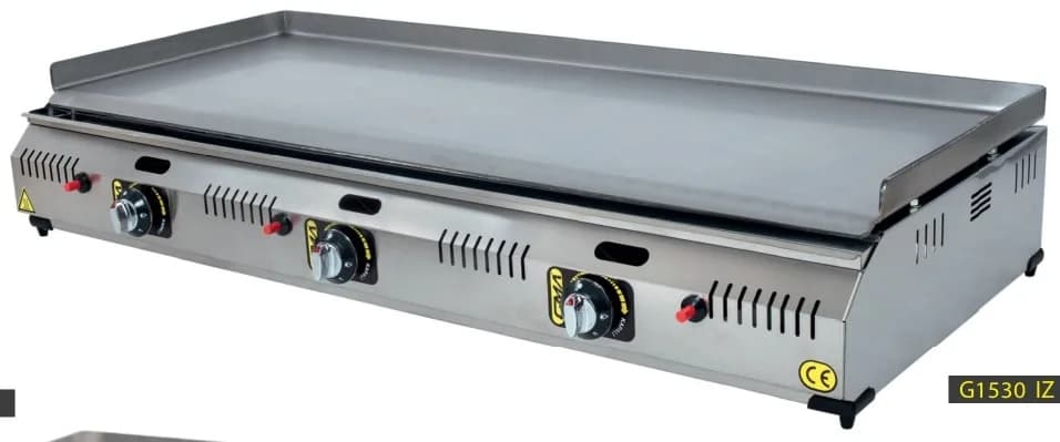 90 cm Pleyt Izgara Gazlı