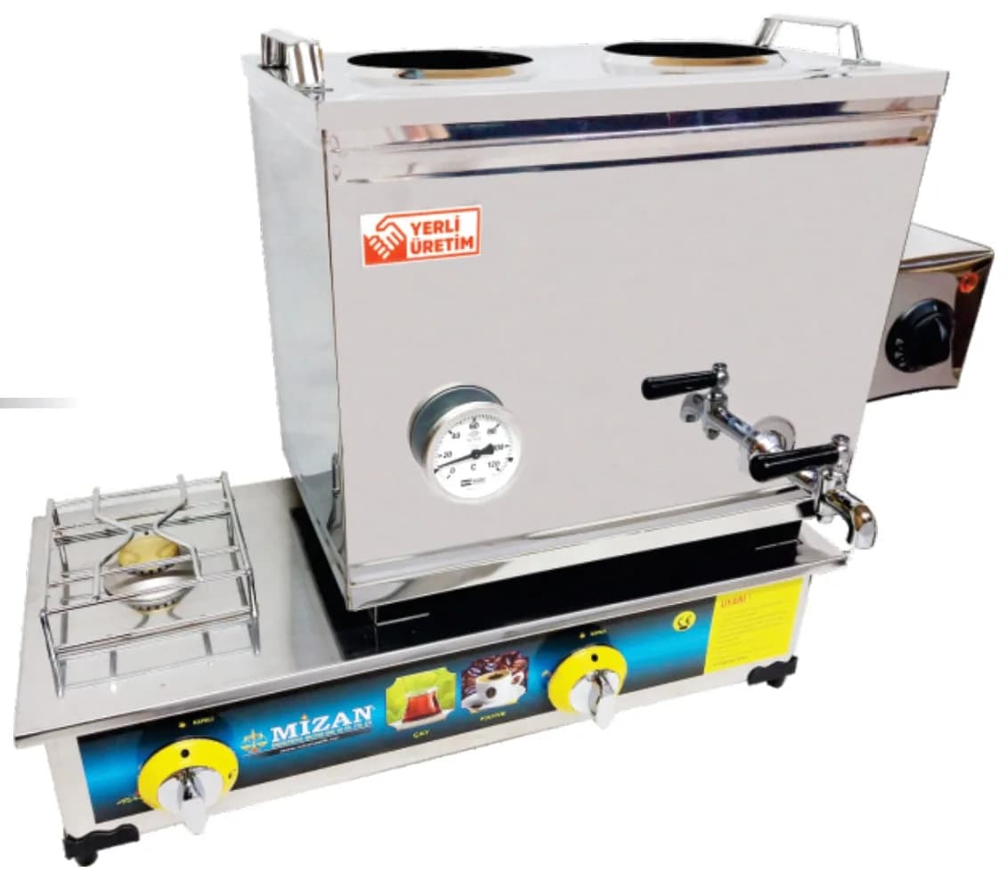 430 Çift Tabanlı Vidalı LPG / CNG + Elektrikli Çay Kahve Seti 40'lık MÇ 402