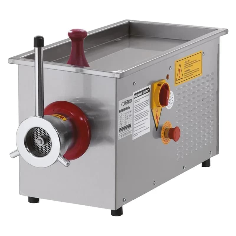 MM-32 T Ss 32'LİK Komple Krom Et Kıyma Makinesi