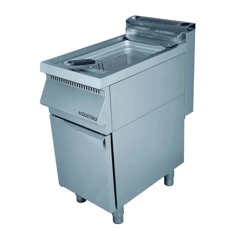LGF-7010 Dolaplı, Gazlı Fritöz; Tek Hazneli 10 Lt
