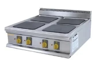 MEC-920 Set Üstü Elektrikli Ocak, Dört Kare Pleytli