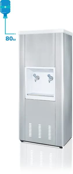 EMK 80P (Krom-PVC) Su Sebili 80 Lt