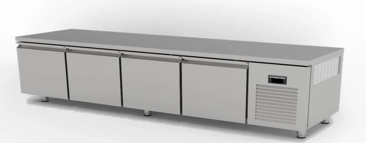 TPS-64-L Pişirici Altı Snack Buzdolabı - 4 Kapılı