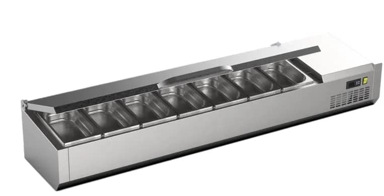 TTR-150 SC Teşhir ünitesi-paslanmaz kapaklı