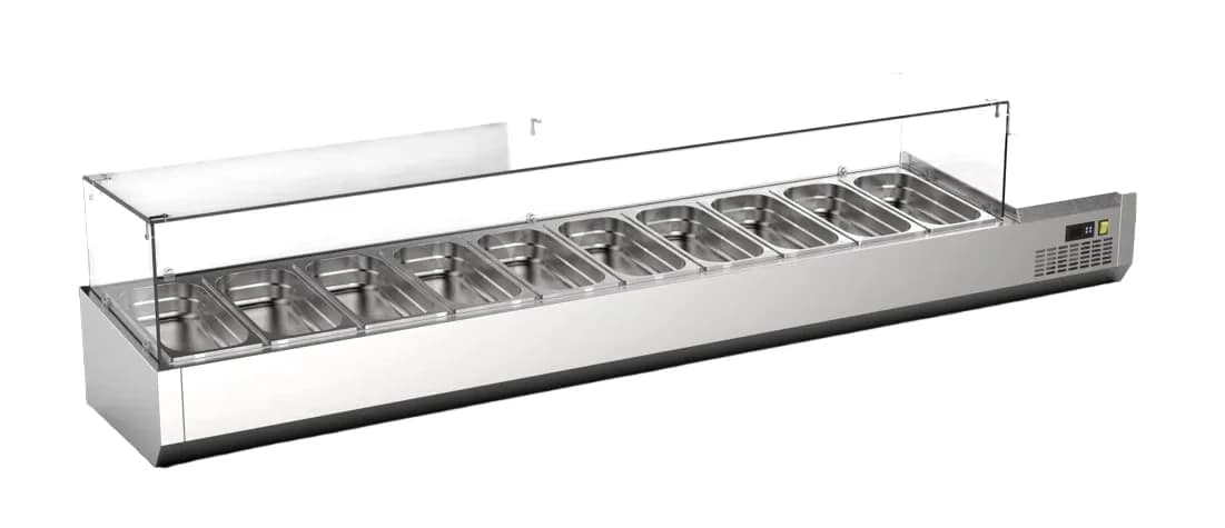 TTR-200 GC Teşhir ünitesi-camlı