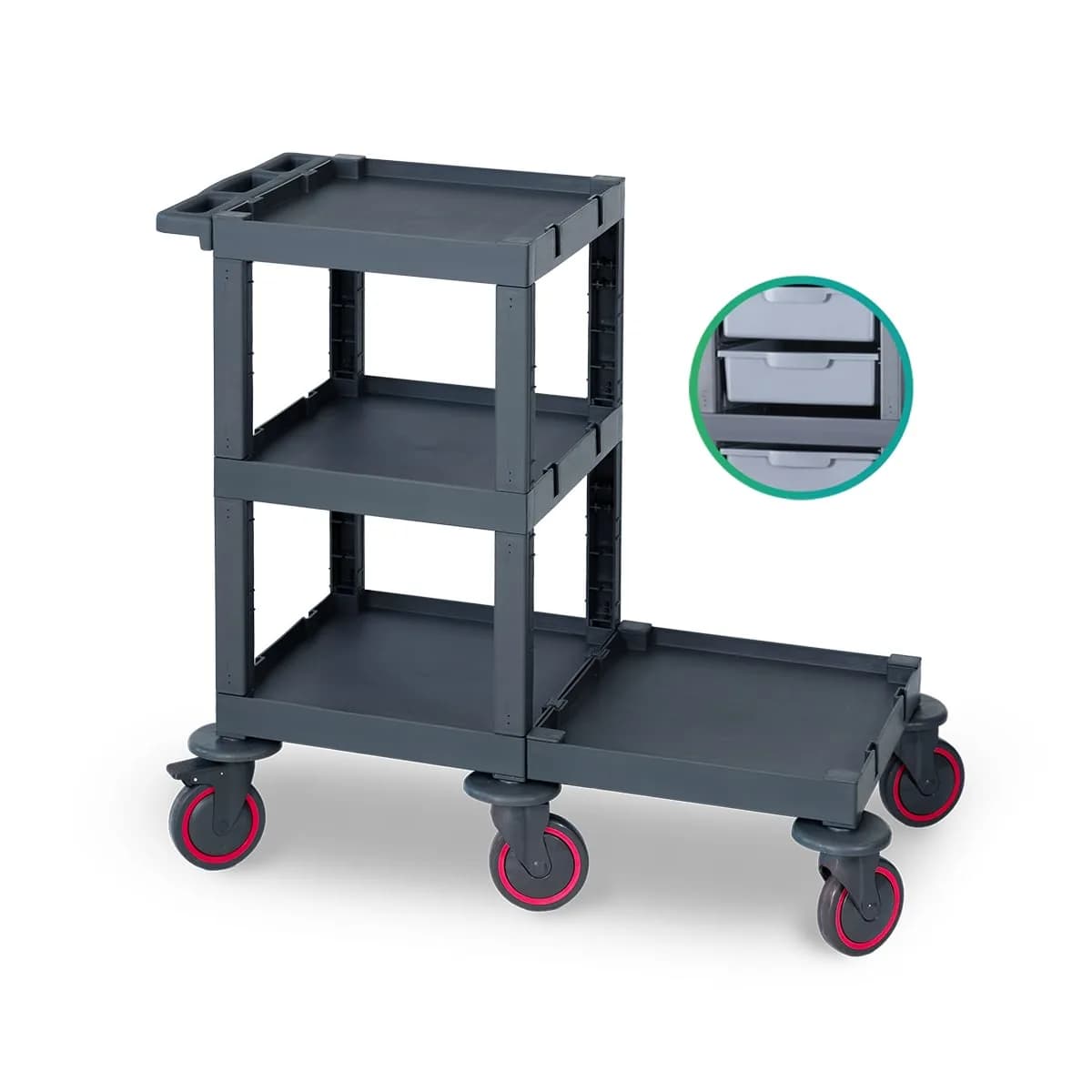 Pro Plus 620 Plastik Servis Arabası