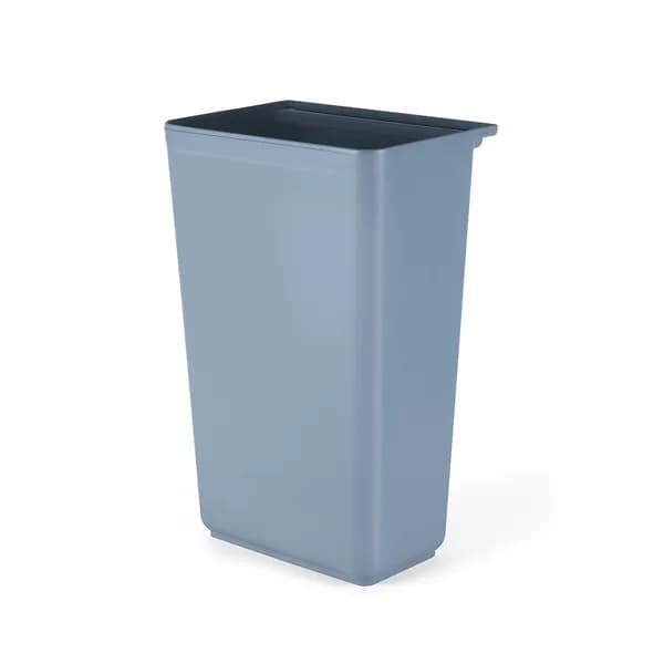 Plastik Servis Arabası Çöp Kutusu Gri