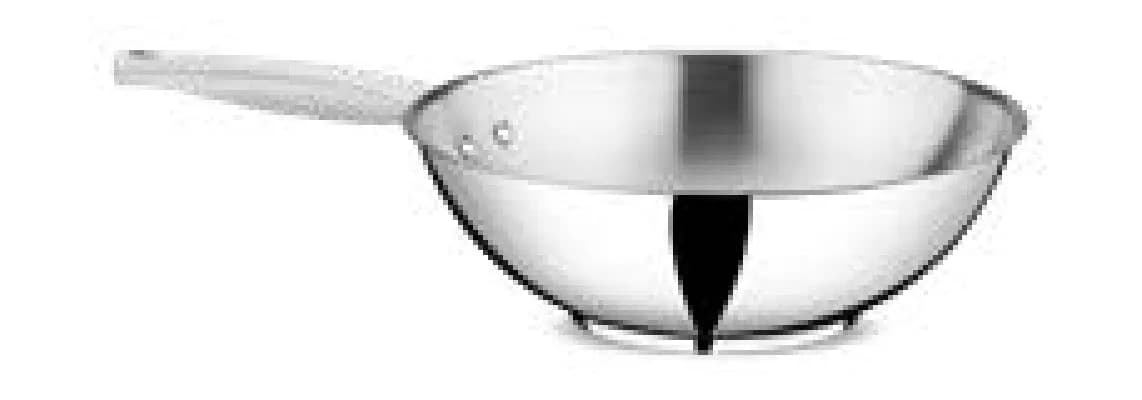 Çelik Wok Tava 28 cm / 4,00 Lt
