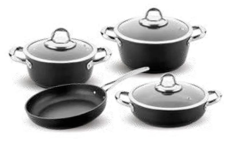 Karam 7 Parça Titanyum Granit Set