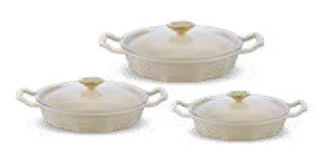 Sultan Bej 6 Parça Döküm Omlet Set 18 cm - 20 cm - 22 cm